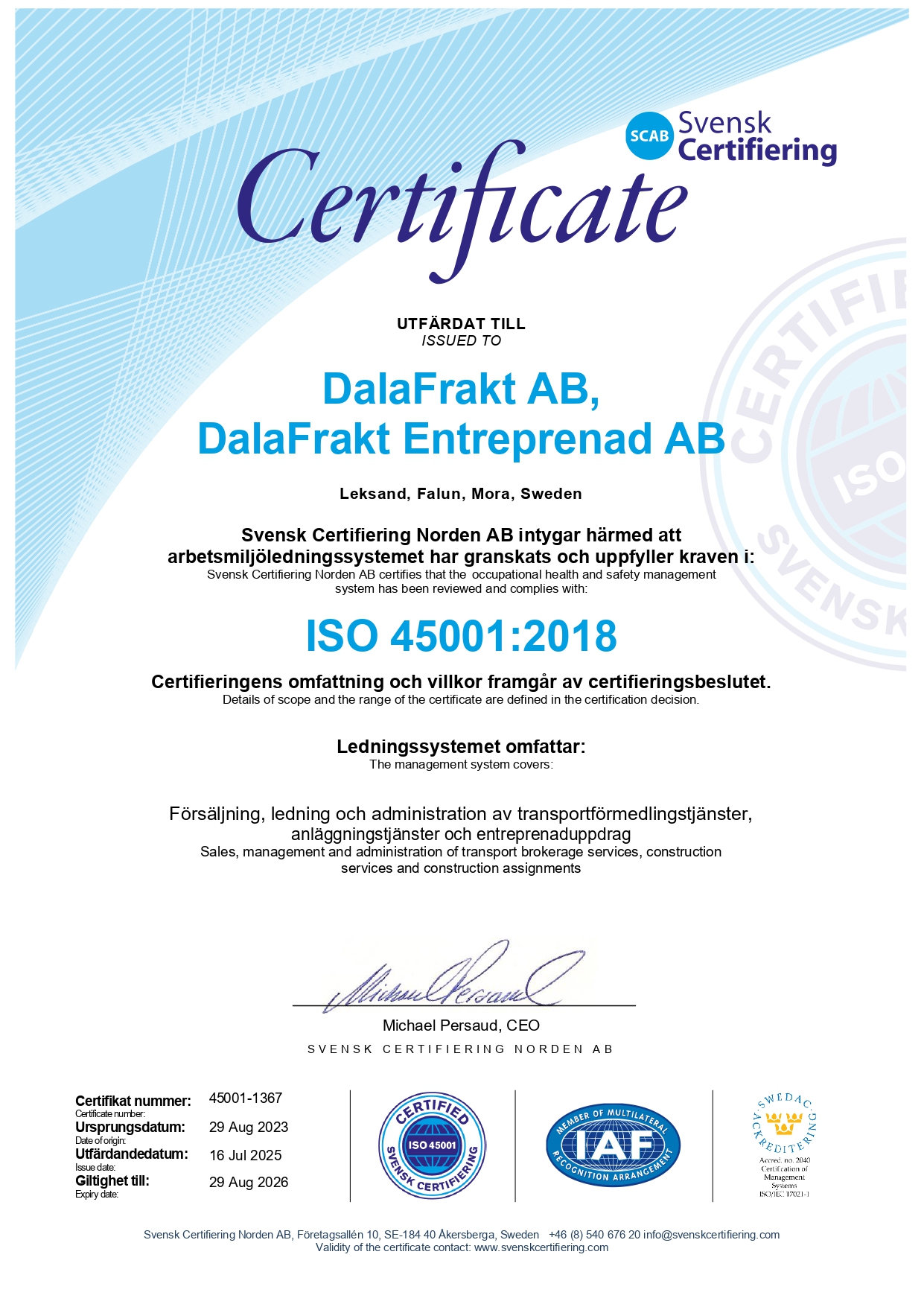 DalaFrakt AB_ISO 45001 sve_eng_page-0001